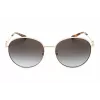 Michael Kors Women's Sunglasses MK1119-10148G Square Transparent Grey Frame Grey Gradient Lens 57/16/140 mm