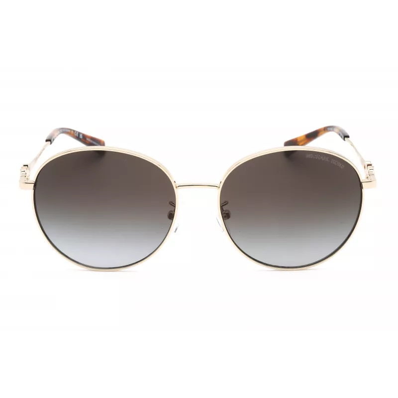 Michael Kors Women's Sunglasses MK1119-10148G Square Transparent Grey Frame Grey Gradient Lens 57/16/140 mm