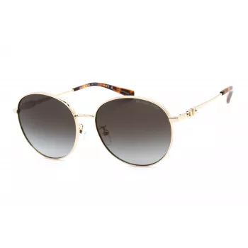 Michael Kors Women's Sunglasses MK1119-10148G Square Transparent Grey Frame Grey Gradient Lens 57/16/140 mm