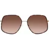 Michael Kors Women's Sunglasses MK1127J101413 Light Gold Pilot Aviator 59mm