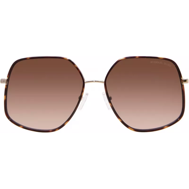Michael Kors Women's Sunglasses MK1127J101413 Light Gold Pilot Aviator 59mm
