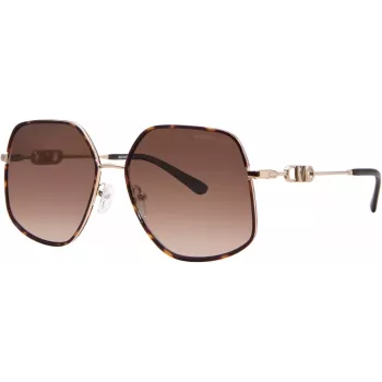 Michael Kors Women's Sunglasses MK1127J101413 Light Gold Pilot Aviator 59mm