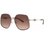 Michael Kors Women's Sunglasses MK1127J101413 Light Gold Pilot Aviator 59mm