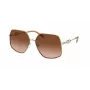 Michael Kors Women's Sunglasses MK1127J10143B Rose Gold Metal Frame Brown Gradient Lens 59mm