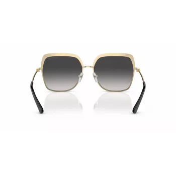 Michael Kors Women's Sunglasses MK1141-10148G Rose Gold Butterfly Frame Grey Gradient Lens 57mm