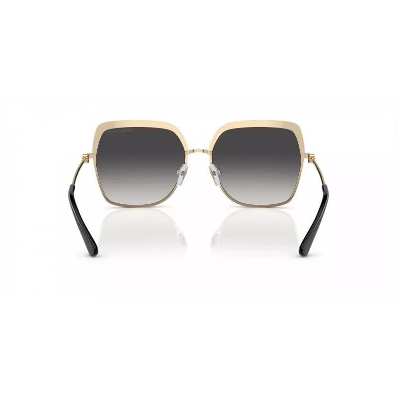 Michael Kors Women's Sunglasses MK1141-10148G Rose Gold Butterfly Frame Grey Gradient Lens 57mm