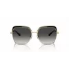 Michael Kors Women's Sunglasses MK1141-10148G Rose Gold Butterfly Frame Grey Gradient Lens 57mm