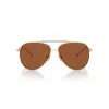 Michael Kors Women's Sunglasses MK1146-101473 Dark Tortoise Acetate Frame Brown Gradient Lens 53/13/140 mm