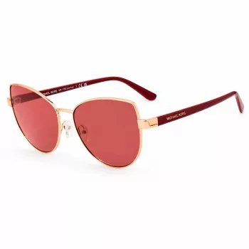 Michael Kors Women's Sunglasses MK1162OXBLOOD Butterfly Metal Frame Grey Gradient Lens 58mm