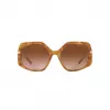 Michael Kors Women's Sunglasses MK217739153B5 Dark Tortoise Frame Brown Gradient Lens 56mm