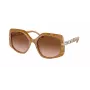 Michael Kors Women's Sunglasses MK217739153B5 Dark Tortoise Frame Brown Gradient Lens 56mm