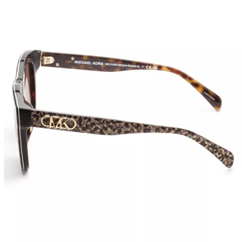 Michael Kors Women's Sunglasses MK2193U189073 Dark Tortoise Brown Gradient 52mm