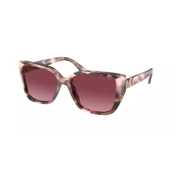 Michael Kors Women's Sunglasses MK2199-39468H Dark Tortoise Acetate Frame Brown Gradient Lens 55mm