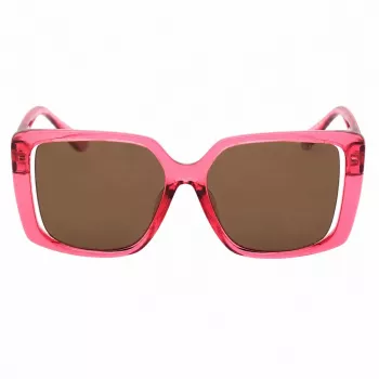 Michael Kors Women's Sunglasses MK2238UDRAGON Rectangular Acetate Frame 55mm