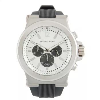 Michael Kron Man's Watch MK8183 48mm Stainless Steel Chronograph