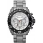 Michael Kurz Men's Watch MK8230 47mm Stainless Steel Black Dial Chronograph