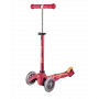 Micro Mini Deluxe skrejritenis Red 3-Wheel Kick Scooter for Kids Ages 2-5