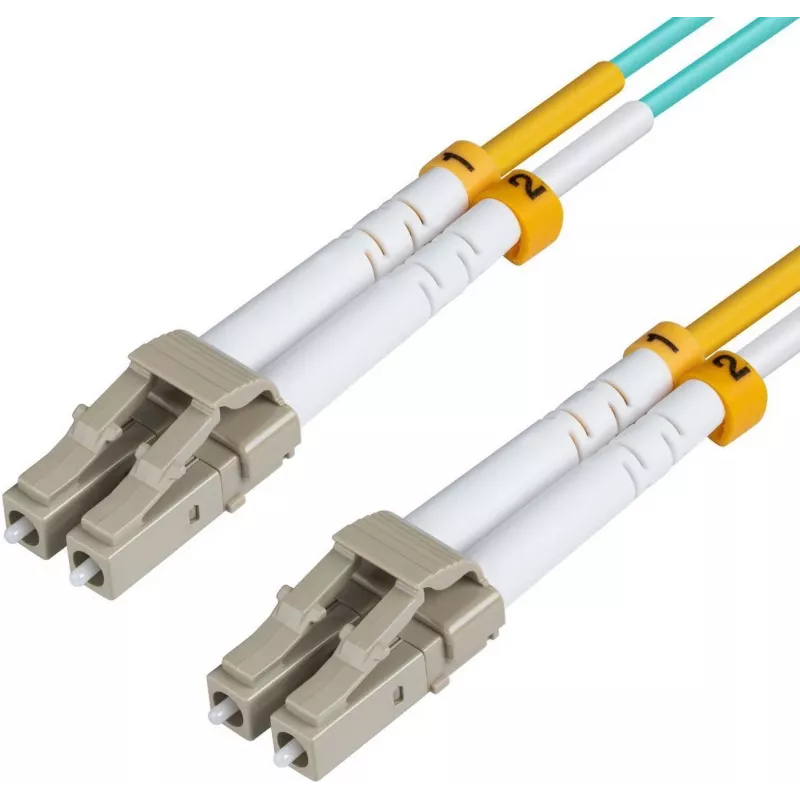 Microconnect FIB442012 InfiniBand OM3 Fiber Optic Cable LC-LC 12 m Blue