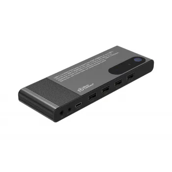 MicroConnect HDMI & USB-C KVM Switch 2-Port (MC-HDMI-KVM202K)