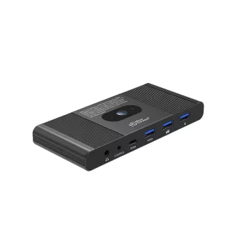 MicroConnect HDMI & USB-C KVM Switch 2-Port (MC-HDMI-KVM202KV2.0)