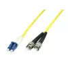 MicroConnect LC/PC to ST/PC 10m 9/125 Single-Mode Duplex Fiber Patch Cable