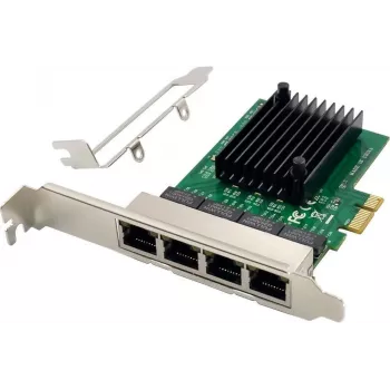 MicroConnect PCIe x1 Gigabit Ethernet Network Card RTL8111F MC-PCIEX1-RTL8111F-Q