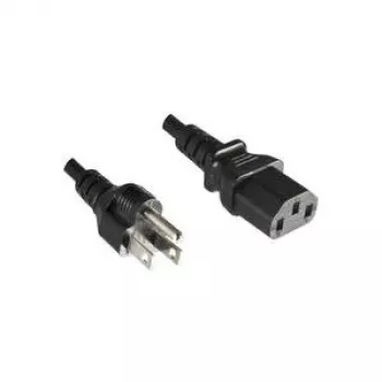 Microconnect PE010418JAPAN Power Cable NEMA 5-15P to IEC C13 1.8 m Black
