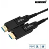 MicroConnect Premium Optic Fiber HDMI Type A Active Optical Cable, 4K, 10m, Black