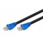 MICROCONNECT U/UTP CAT6 0.5m Outdoor Patch Cable – Black