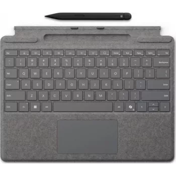 Microsoft Surface Pro Keyboard with Slim Pen 2, Nordic Layout, Platinum