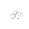 Midea MDWEB1403MB-WS Built-In Dishwasher, 14 Place Settings, C, 44 dB