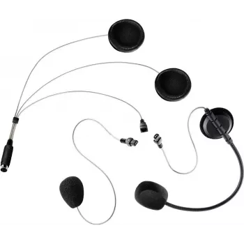 MIDLAND Alan COHS Universal Motorcycle Headset with Dual Microphones for Full-Face and Jet Helmets 41932