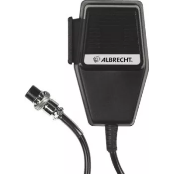 MIDLAND Albrecht DM-520 Dynamic Microphone with 6-Pin Connector for CB Radios 41966
