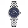 MIDO Baroncelli III Ladies Automatic Watch 30mm Blue Dial Stainless Steel M037207110410