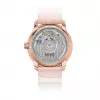MIDO Baroncelli III Lady Automatic Watch 33mm Rose Gold PVD Stainless Steel Silver Dial Brown Leather Strap M027207360100