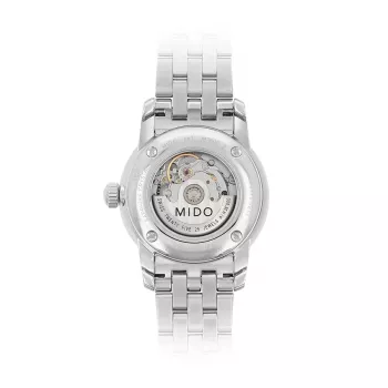 MIDO Baroncelli Lady Automatic Watch M76004181 29mm Stainless Steel White Mother-of-Pearl