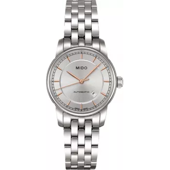 MIDO Women's Automatic Watch M76004101 29mm Stainless Steel Silver Dial