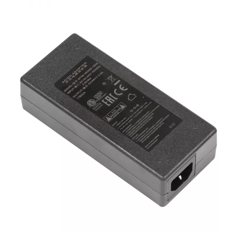 MikroTik 48V 2A 96W Power Supply with Plug