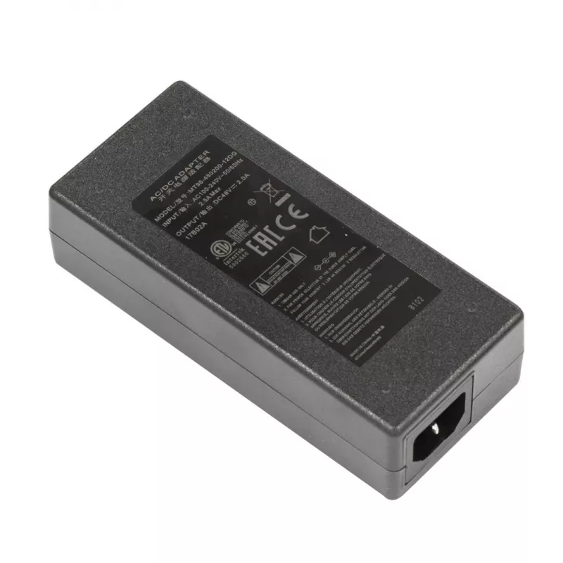 MikroTik 48V 2A 96W Power Supply with Plug