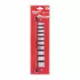 Milwaukee 10-Piece 3/8 inch Drive Imperial Socket Set with FOUR FLAT™ Anti-Roll Design