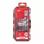 Milwaukee Universal Drill Bit Set 8 Pieces Multi-Material TCT 1/4 inch Hex Shank