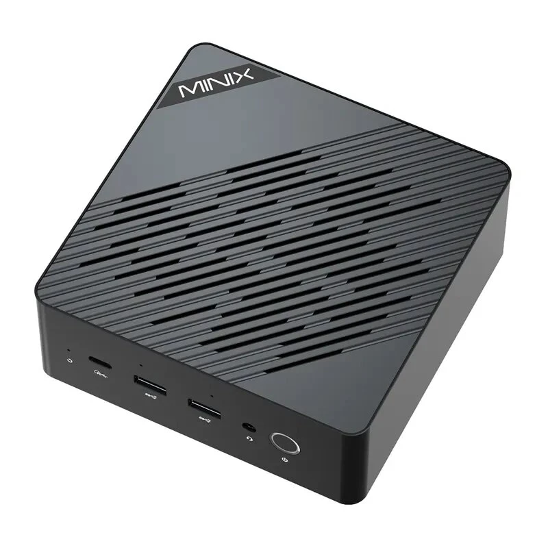 MINIX ER937-AI Barebone Mini PC with AMD Ryzen 7 3750H, 4 Cores/8 Threads, Radeon Vega 10, Dual Gigabit LAN, Wi-Fi 5, VESA Mountable