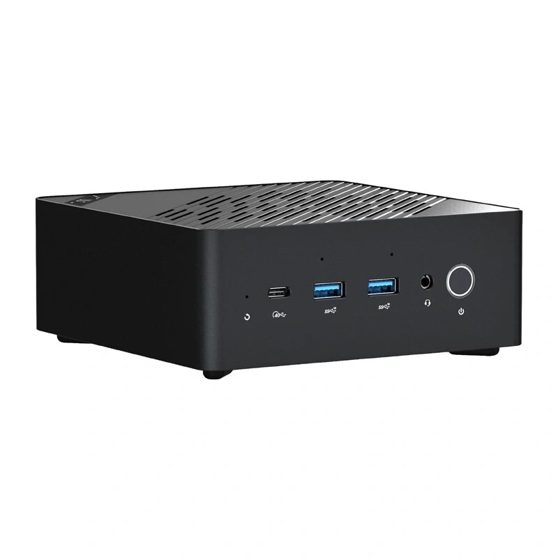 MINIX ER937-AI Barebone Mini PC with AMD Ryzen 7 3750H, 4 Cores/8 Threads, Radeon Vega 10, Dual Gigabit LAN, Wi-Fi 5, VESA Mountable