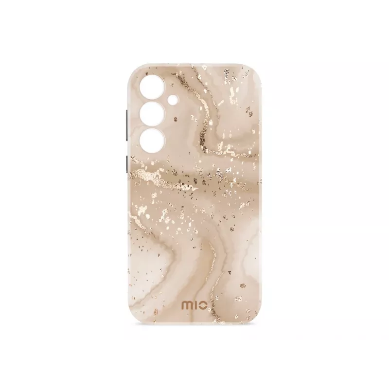 MIO Gold Marble Magsafe Compatible Case for Samsung S25 Plus 5G