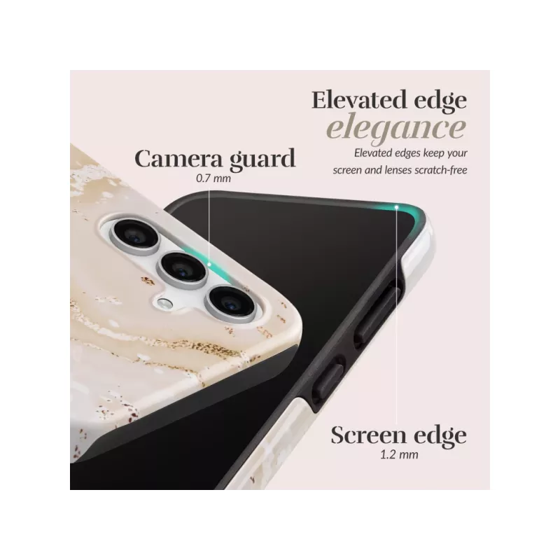 MIO Gold Marble Magsafe Compatible Case for Samsung S25 Ultra 5G