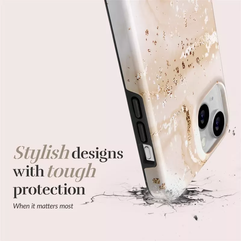 MIO Gold Marble Magsafe Compatible for iPhone 16