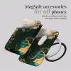 MIO Green Marble Magsafe Case Compatible Card Holder