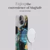 MIO Green Marble Magsafe Compatible Case for iPhone 16 Plus
