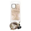 MIO Lanyard Strap Gold Marble