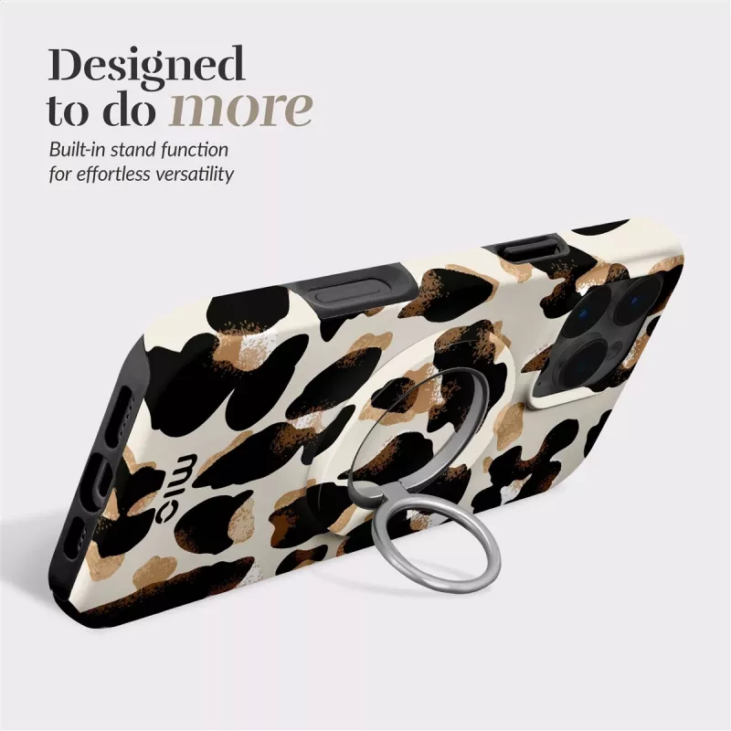MIO Leopard MagSafe Case Compatible Ring Holder